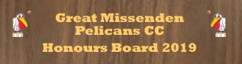 Great Missenden Pelicans honours 2019